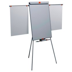 Nobo Flipover whiteboard stativ - magnetisk lakeret stl - 2 sider
