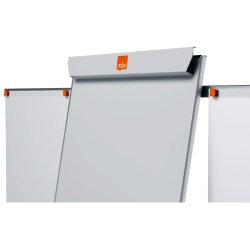 Nobo Flipover whiteboard stativ - magnetisk lakeret stl - 2 sider