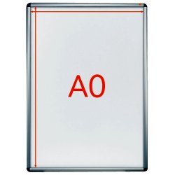 Nobo skifteramme - Premium Plus - med klikramme - runde hjrner - A0