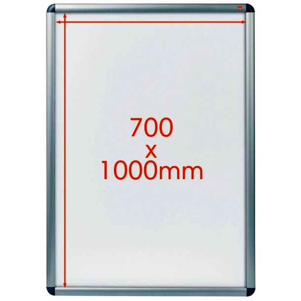 Nobo skifteramme - Premium Plus - med klikramme - runde hjrner - 70x100cm