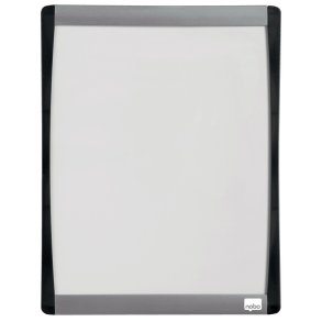 Nobo mini whiteboard - magnetisk - med buet ramme - 215x280mm