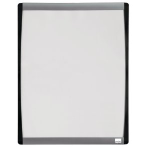 Nobo Whiteboard tavle - buet ramme - hvid - 33,5x28cm