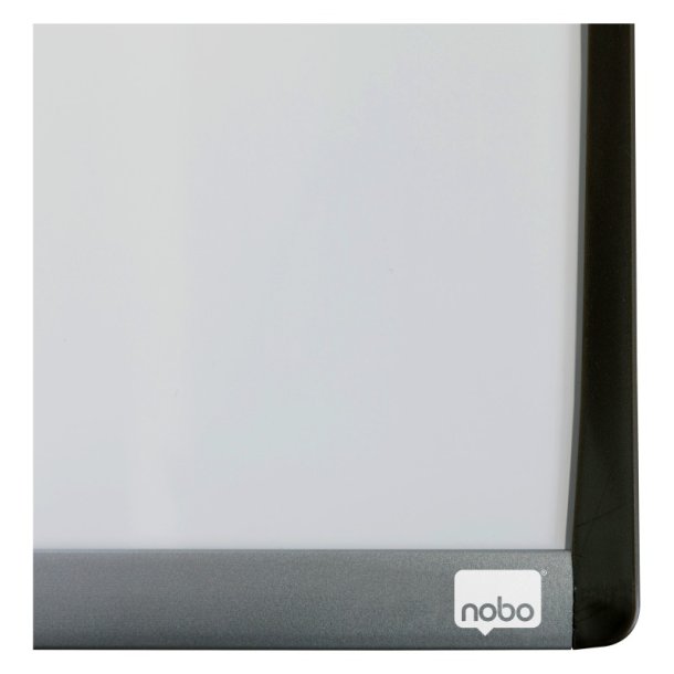 Nobo Whiteboard tavle - buet ramme - hvid - 33,5x28cm