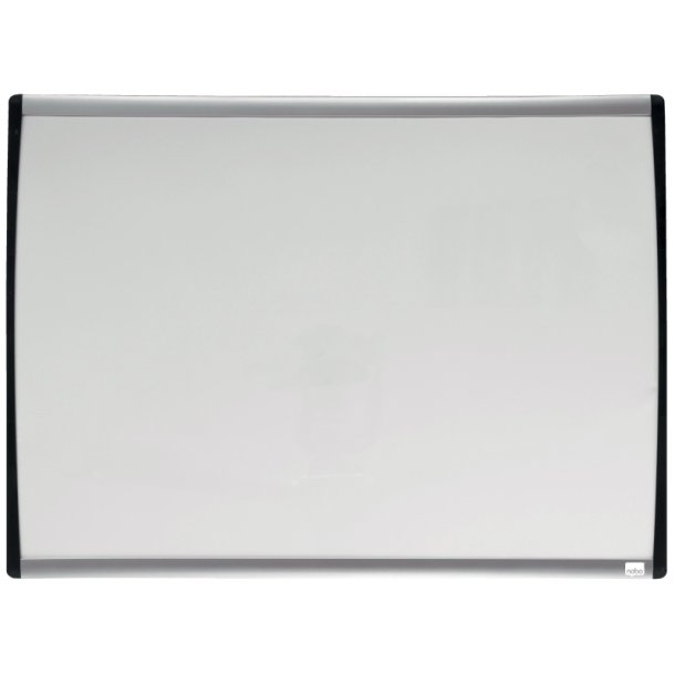 Nobo Whiteboard tavle - buet ramme - hvid - 58,5x43cm