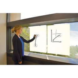 Nobo Whiteboard folie - Instant Dry Erase ark - 600x800mm - kvadreret