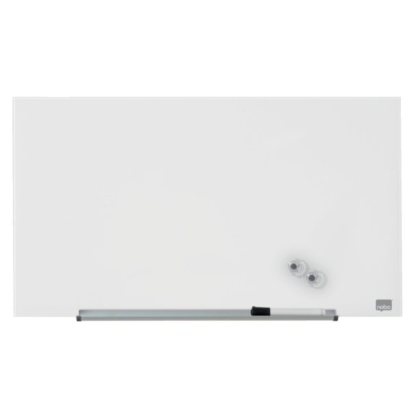 Nobo Glastavle - Diamond Impression Pro - 31" 68x38 cm - hvid