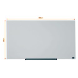 Nobo Glastavle - Diamond Impression Pro - 45" - 100x56 cm - hvid