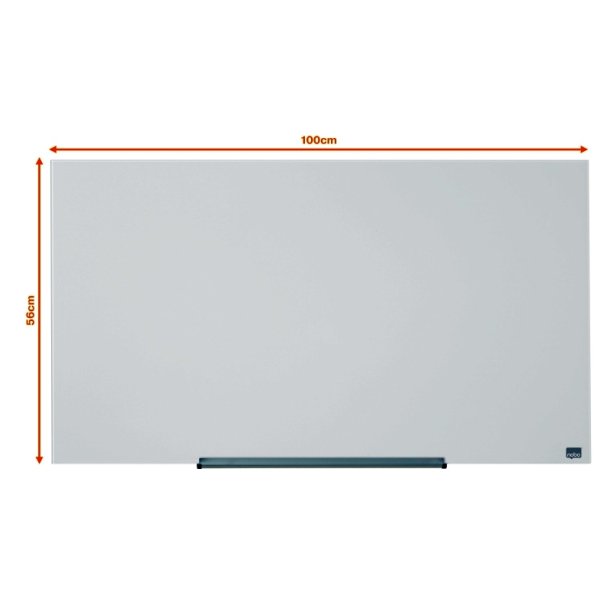 Nobo Glastavle - Diamond Impression Pro - 45" - 100x56 cm - hvid