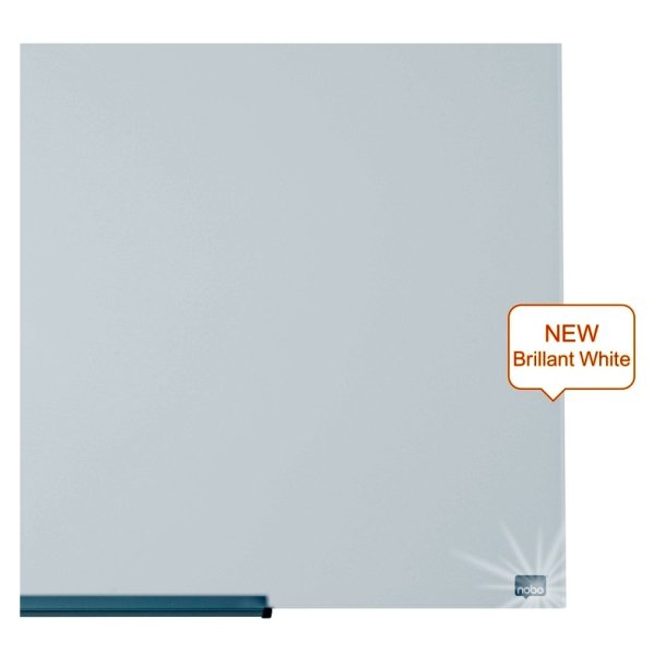 Nobo Glastavle - Diamond Impression Pro - 45" - 100x56 cm - hvid