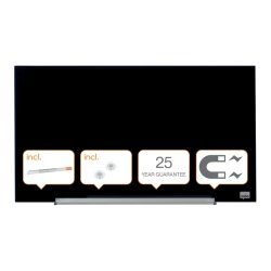 Nobo Glastavle - Diamond Impression Pro - 31" - 68x38 cm - sort