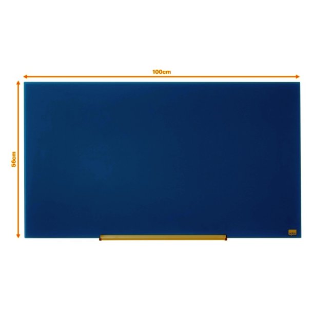 Nobo Glastavle - Diamond Impression Pro - 45" - 100x56 cm - bl