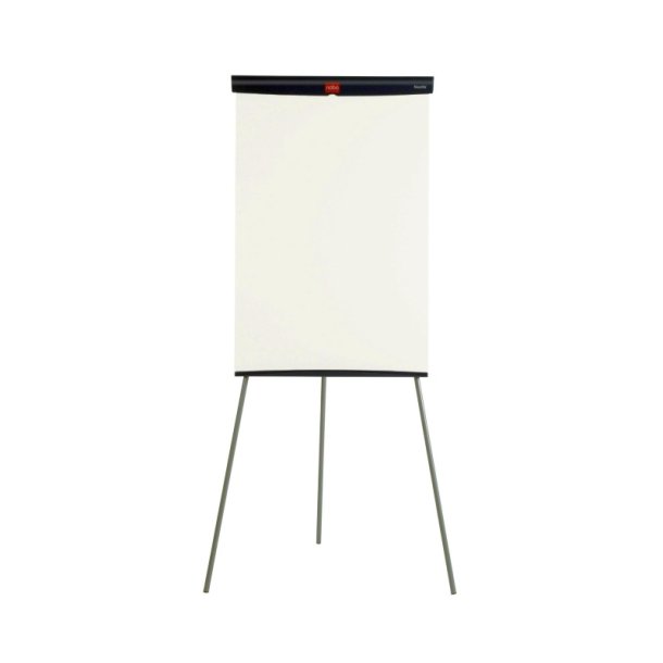 Nobo Flipover whiteboard - magnetisk lakeret stl<br>Tripod ben