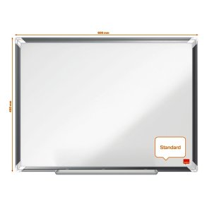 Nobo Whiteboard tavle - Premium Plus - vg monterbar - emaljeret - magnetisk - 60x45 cm