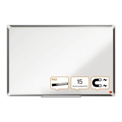 Nobo Whiteboard tavle - Premium Plus - vg monterbar - lakeret stl - magnetisk - 90x60 cm