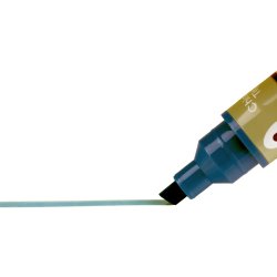 Nobo Whiteboard Marker - LiquidInk - Skr spids - 4mm - bl - 10 stk.