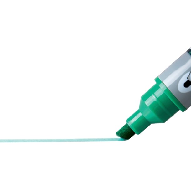 Nobo Whiteboard Marker - LiquidInk - Skr spids - 4mm - grn - 10 stk.