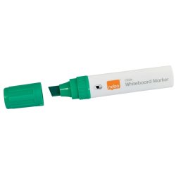 Nobo Whiteboard Marker - Glide Jumbo - Skr spids - 10mm - grn - 4 stk.