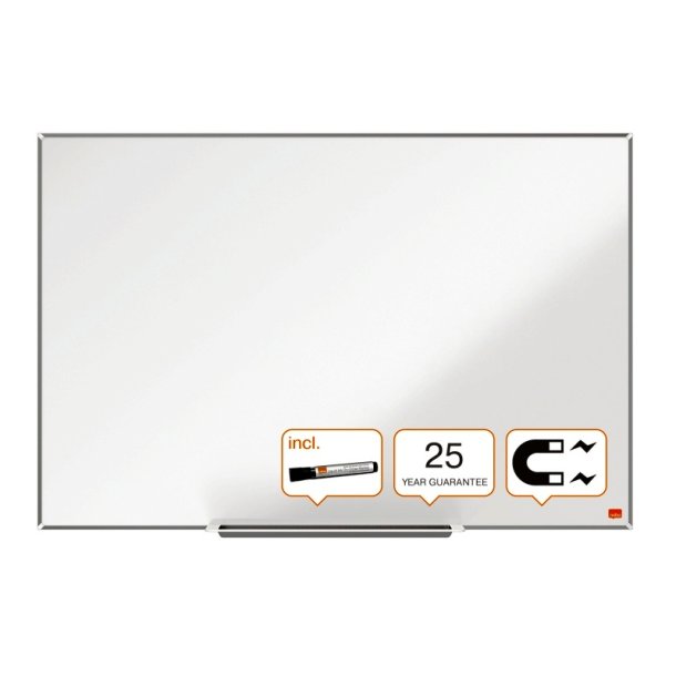 Nobo Whiteboard tavle - Impression Pro - vg monterbar - emaljeret - magnetisk - 90x60 cm