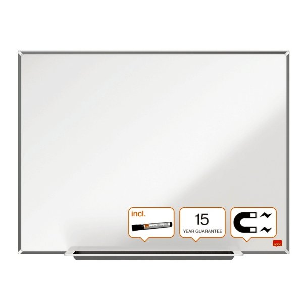 Nobo Whiteboard tavle - Impression Pro - vg monterbar - lakeret stl - magnetisk - 60x45 cm