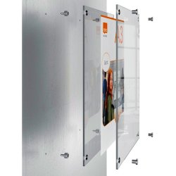 Nobo Akryl skilt - til vg montering - Premium Plus - A3