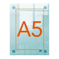 Nobo Akryl skilt - til vg montering - Premium Plus - A5