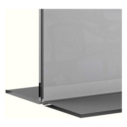 Nobo Skilteholder - akryl T-fod - Premium Plus - A5