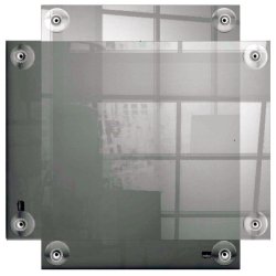 Nobo Akryl skilt med sugekop - Premium Plus - A3