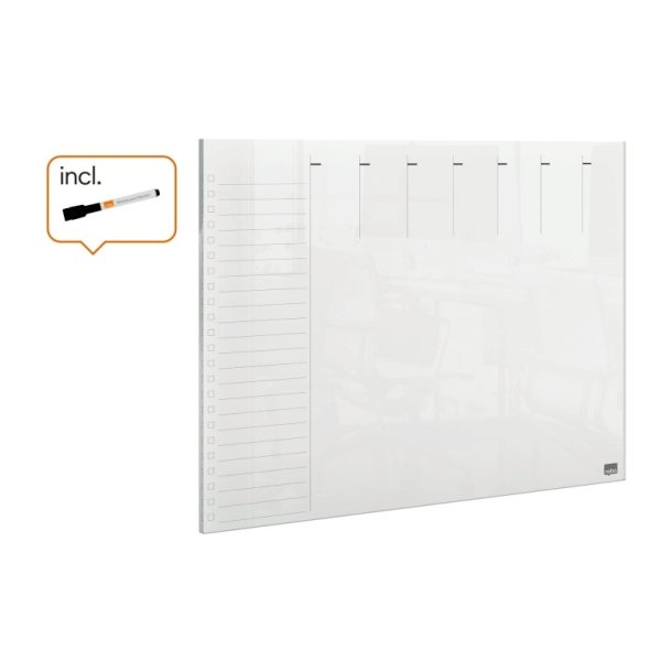 Nobo Akryl planlgnings tavle - Home - A4
