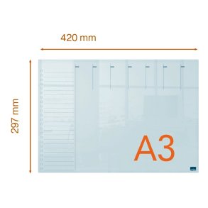 Nobo Akryl planlgnings tavle - Home - A3