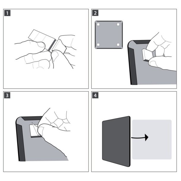 Nobo Akryl Notes tavle - Home - 60x45cm