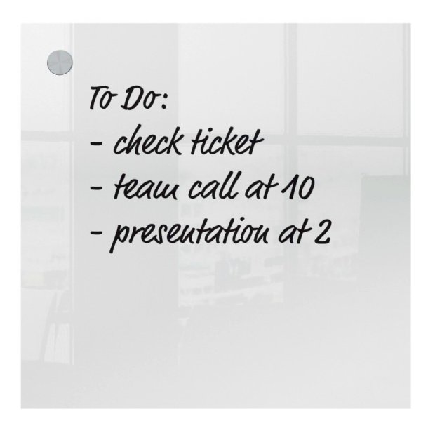 Nobo Akryl Notes tavle - Home - til vg montering - 60x45cm