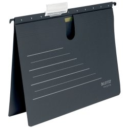 Leitz Hngemappe - med mekanisme - recycled - A4 - sort