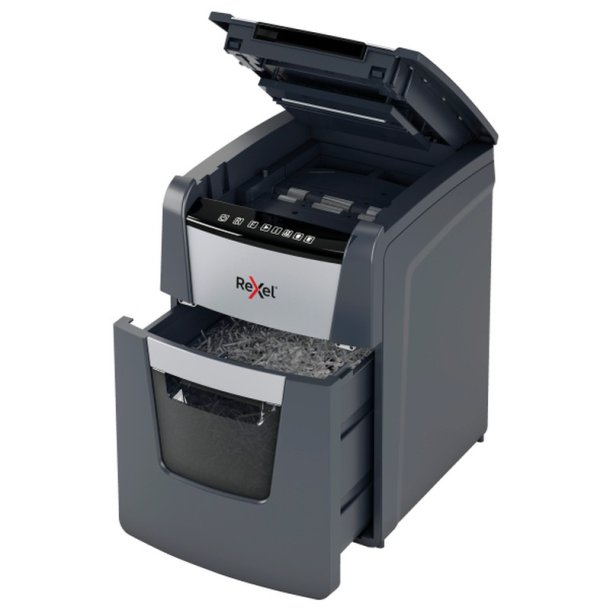 Rexel Optimum 100X AutoFeed+ Makulator - 34 Liter - P4