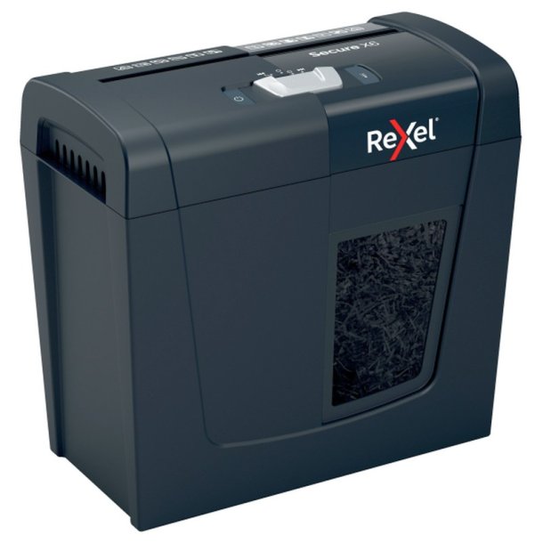 Rexel Secure X6 Makulator - 10 Liter - 100 A4 ark - P4