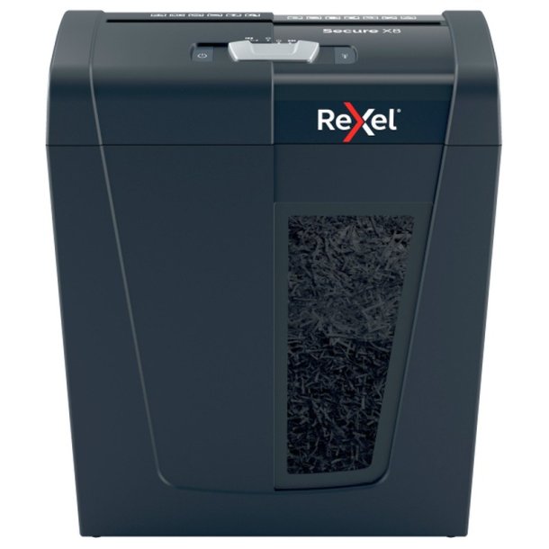 Rexel Secure X8 Makulator - 14 Liter - 125 A4 ark - P4