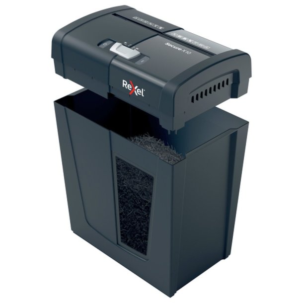 Rexel Secure X10 Makulator - 18 Liter - 150 A4 ark - P4