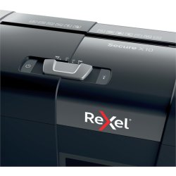 Rexel Secure X10 Makulator - 18 Liter - 150 A4 ark - P4
