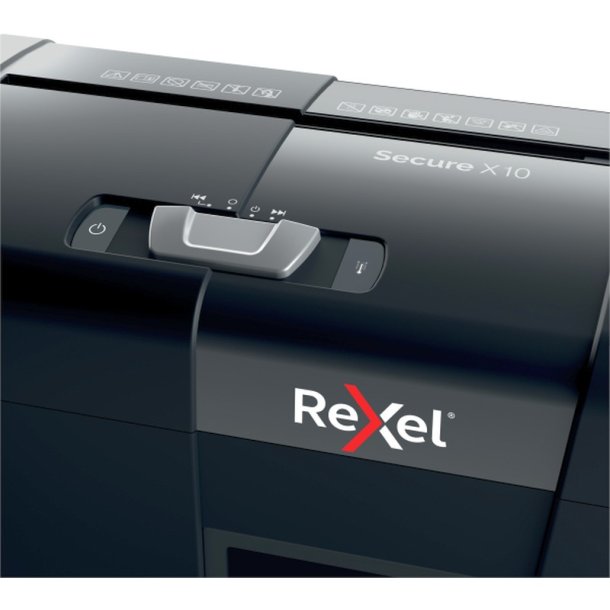 Rexel Secure X10 Makulator - 18 Liter - 150 A4 ark - P4