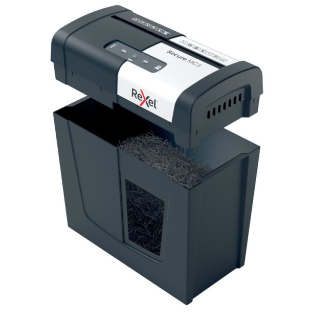 Rexel Secure MC3 Makulator - 10 Liter - 125 A4 ark - P5