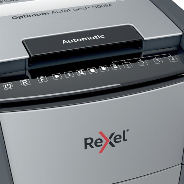 Rexel Optimum 300M AutoFeed+ Makulator - 60 Liter - P5