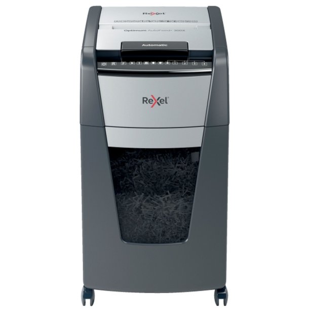 Rexel Optimum 300X AutoFeed+ Makulator - 60 Liter - P4