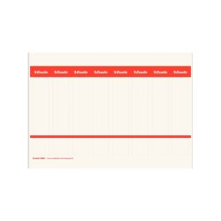 Esselte Rygetiketter - Printbare Karton - til brevordner 50 mm - 10 A4 ark