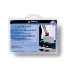 Rexel Makulerings olie ark - til alle makulatormodeller - Pakke med 20 stk.