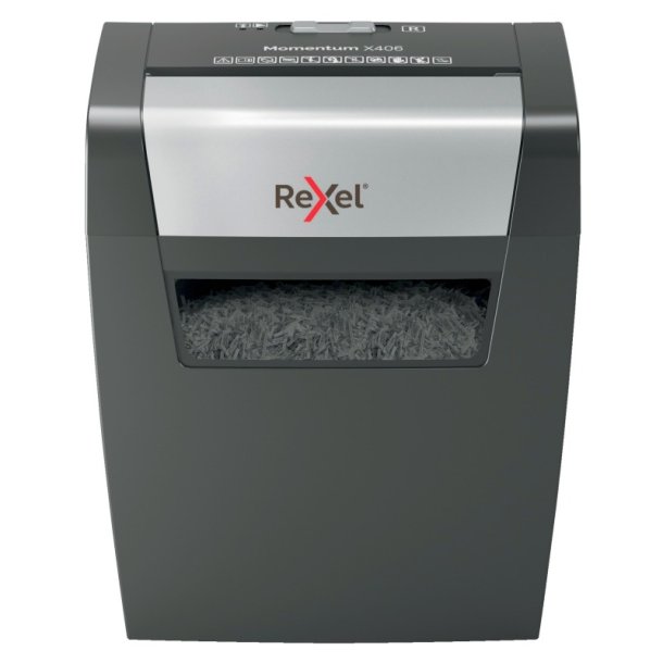 Rexel Momentum X406 Makulator - 15 Liter - 125 A4 ark - P4