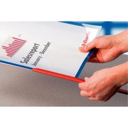 Leitz Klemryg - A4 - 3mm - sort - Til 30 ark (80 g) - 50 stk.