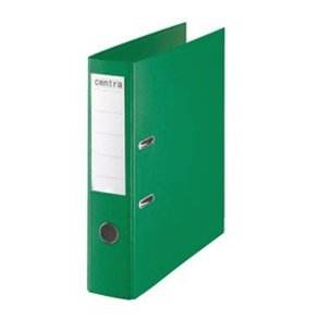 Esselte A4 Brevordner Centra - u/metalskinne - PP - 75 mm - grn