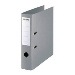 Esselte A4 Brevordner Centra - u/metalskinne - PP - 75 mm - gr