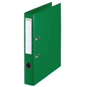 Esselte A4 Brevordner Centra - u/metalskinne - PP - 50 mm - grn