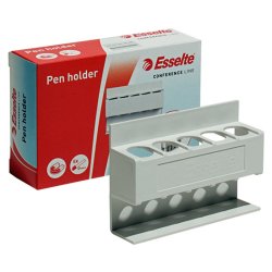 Esselte Whiteboard Penneholder - til 5 penne - hvid