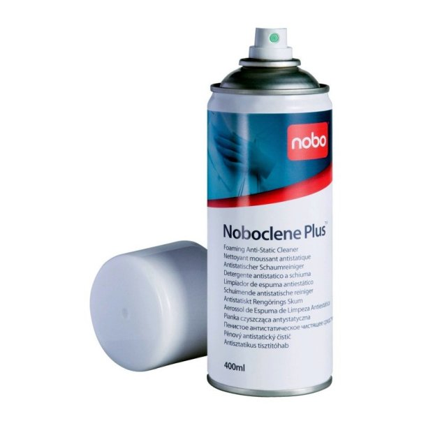 Nobo whiteboard rensespray - Cleneplus - dybderensende - antistatisk - 400 ml